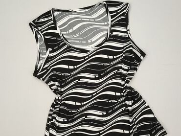 czarne bluzki z aplikacją: Women's blouse, size L