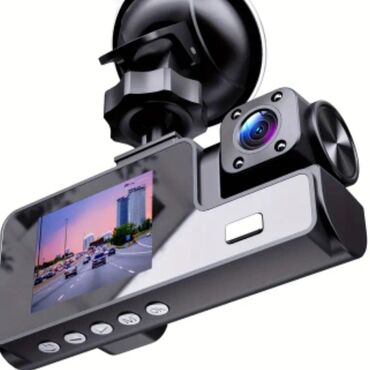 Videoreqistratorlar: 🎁 2kameralı(salan +ön) typce adeptor=25azn.😊 — 1