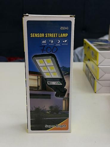 солнычный свет: Уличный светильник с датчиком движения SENSOR STREET LAMP 526-3 — 1