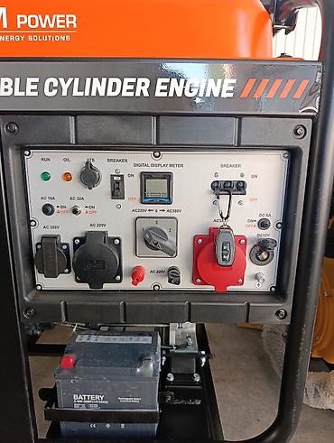 Бензиновый электрогенератор AGM Power LT23000EDG - Тип двигателя at lalafo.kg Бензиновый электрогенератор AGM Power LT23000EDG - Тип двигателя
