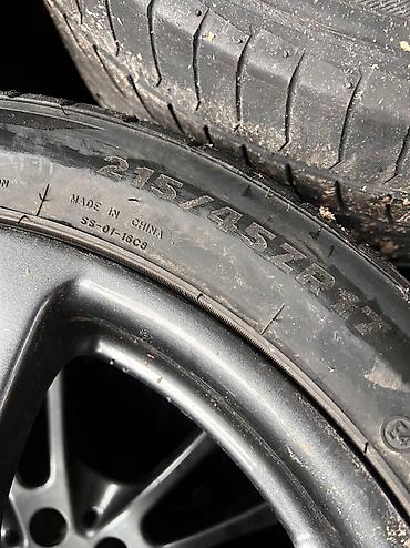 subaru imprezza: Колеса в сборе 215 / 45 / R 17, Лето, Б/у, Комплект, Легковые, Литые, отверстий - 5 — 2