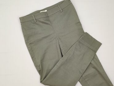 dopasowane spodnie dresowe: Spodnie materiałowe damskie, H&M, rozmiar XS