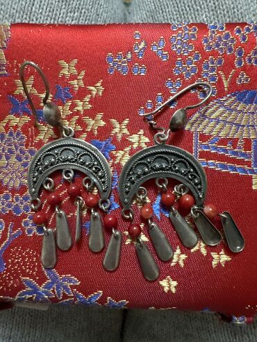 серьги и ожерелье из бисера: Серьги в этно стиле