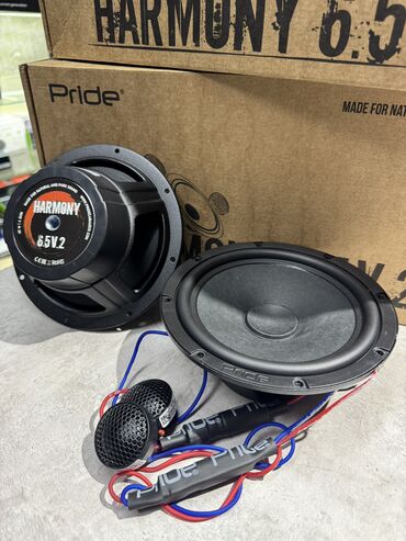 Динамики для авто: PRIDE HARMONY 6.5 V 2 ЭТО 2х компонентая акуситка Прайд ! Улучшенная — 2
