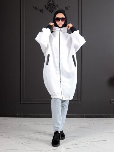 Бомберы: Стильный бомбер😎😎😎 комбинированные с плащевой🔥🔥🔥 🔹ткань:начес про-о — 9