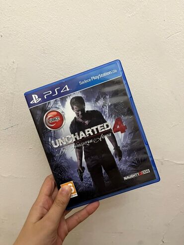 2 ci əl paltaryuyan: Uncharted 4: A Thief's End, Macəra, İşlənmiş Disk, PS4 (Sony Playstation 4), Ünvandan götürmə