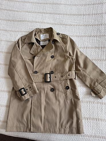 дождевик детский: Детский тренч ZARA Kids - Размер: 8 лет, рост 128 см (ярлык на фото) — 1