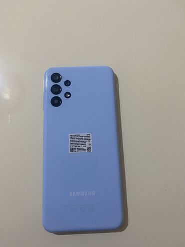 ucuz telefon samsung: Samsung Galaxy A13, 32 GB, rəng - Mavi, Zəmanət, Düyməli, Sensor