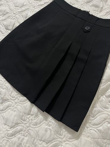 теннисная юбка черная: Юбка, Модель юбки: Теннисная, По талии