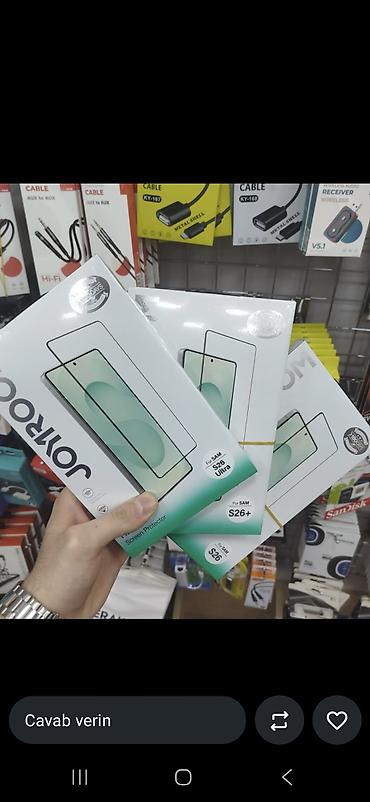 note 20 ultra ekran: S26 / S26+ / S26 Ultra modelləri üçün. EKRAN QORUYUCUSU JOyroom — 1