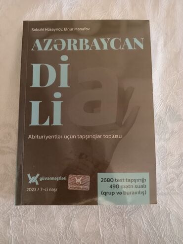Güvən nəşriyyatının 2023-cü il Azərbaycan dili abituriyentlər üçün