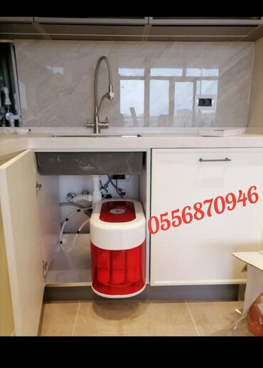 Su filtrləri: ROBEN qapalı tipli su təmizləmə qurğusu - Qapalı korpus: mətbəxdə — 13