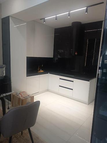 Кухонные гарнитуры: Кухонный гарнитур, Новый, цвет - Серый, МДФ, Бесплатная доставка — 2