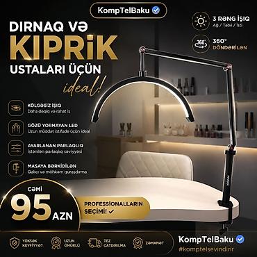 stol sekilleri: Masaüstü qövs işıqlandırma lampası – dırnaq və kiprik ustaları — 4