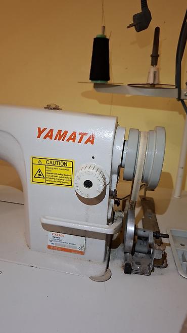 yamata: Tikiş maşını Yamata, İşlənmiş,Mexaniki, 1 saplı, Ünvandan götürmə — 2