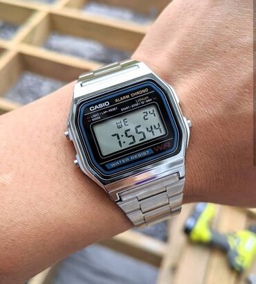 японский мотоблок бишкек in Кыргызстан | ДРУГОЙ ТРАНСПОРТ: Модель Casio Retro A158 (оригинал)Водонепроницаемость: WR ( Можно мыть