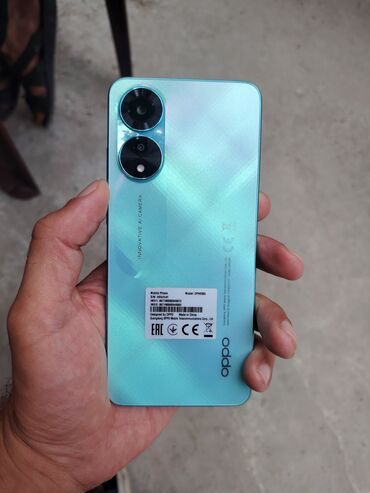 телефон fly iq: Oppo A78, 256 ГБ, цвет - Синий, Отпечаток пальца, Две SIM карты
