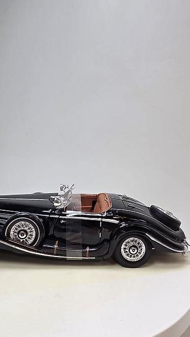 Игрушки: Коллекционная масштабная модель ретро-родстера Mercedes-Benz 500 K. 🔥 — 13