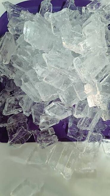 оборудование для воды: Доставим за час по городу. Пищевой лёд крупный форма конус . Лёд