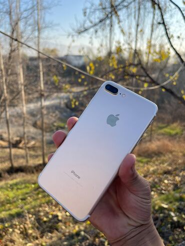 iphone se 2020 цена бишкек: IPhone 7 Plus, Колдонулган, 128 ГБ, Заряддоочу түзүлүш, Коргоочу айнек, Каптама, 58 %