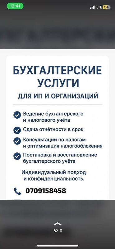 Бухгалтерские услуги: Бухгалтерские услуги | Ведение бухгалтерского учёта