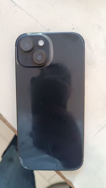 IPhone 15, 256 GB, Qara, Simsiz şarj, Face ID, Sənədlərlə
