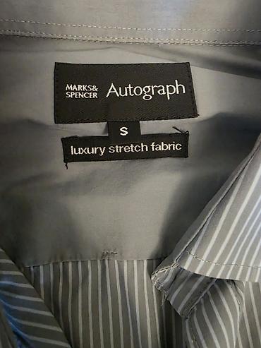 мурской одежда: Рубашка Marks & Spencer Autograph в полоску Продаю стильную — 2