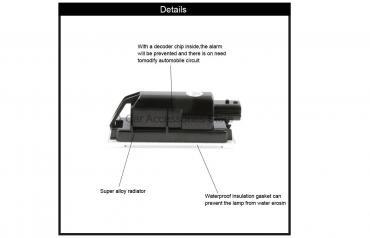 Tuning oprema: LED Svetlo za tablice - RENAULT Led svetlo za tablice - RENAULT - set — 7