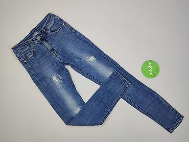 niebieska bluza h: Jeansy damskie, rozmiar XS — 2