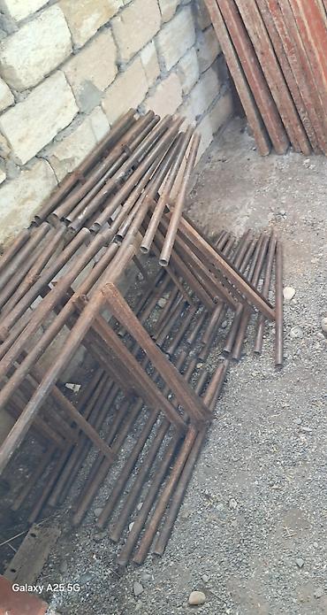 baklar və çənlər: Ağsu rayonu Növci kendinde Tədbir çadırı üçün metal konstruksiya və — 1
