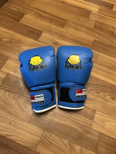 детские боксерские перчатки бишкек: Перчатки боксерские детские Taeki Boxing синего цвета