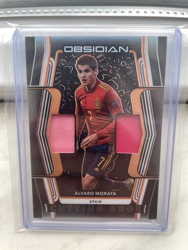 uşaq futbol ayaqqabıları: Futbol kart Morata /50 - forma original. Sertifikatlı təstiqlə kartin