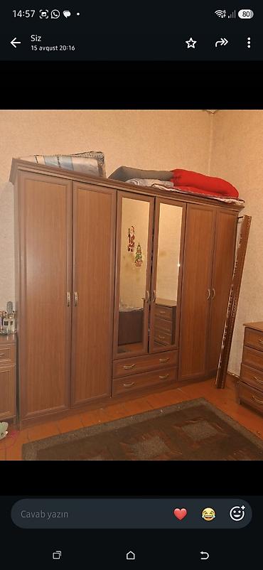 yataq mebeli dəst: İkinəfərlik çarpayı, İşlənmiş — 3