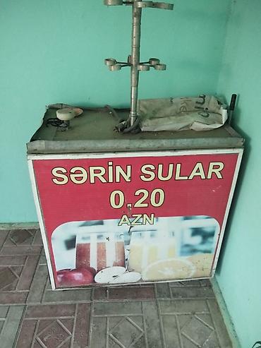 Оборудование для бизнеса: Sərin sular üçün mobil satış aparatı - Tip: Soyuduculu içki/sərin su — 1