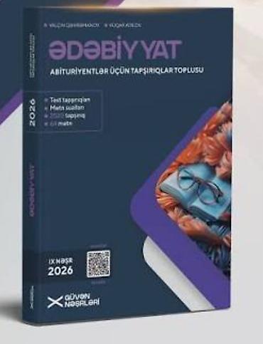 Книги и журналы: Qəti işlənmiyib təp təzədir. Məhsul: “Ədəbiyyat – Abituriyentlər üçün — 1