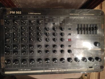 Mikşerlər: Dynacord PM 502 powered mixer - Almaniya istehsalı, Bosch — 10