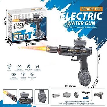 barmaq oyuncaq: Elektrik Su Tapançası – “Super X” model Xüsusiyyətlər: - Elektriklə — 2