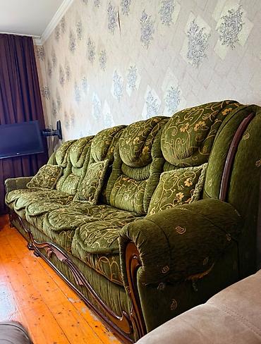 kunc divan satilir: İşlənmiş, Künc divan, Kreslo, Bazasız, Açılmayan — 4