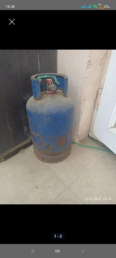 газовый ключ: Газовый баллон, Пустой — 2
