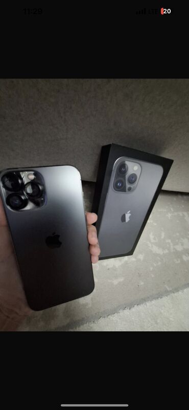 айфон 12 бу бишкек: IPhone 13 Pro Max, Б/у, 256 ГБ, Black Titanium, Зарядное устройство, Чехол, 86 %