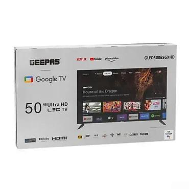 TV və video: Geepas GLED5006SGXHD 50" 4K UHD Google TV – Smart televizor 🟢 Rəsmi — 2