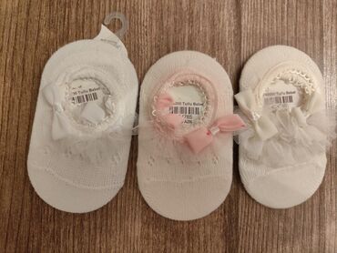 детские вязаные кроссовки: Corab, Qız üçün, 0 - 3 ay
