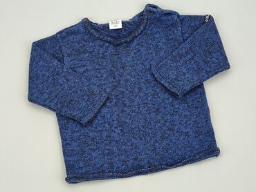 cieple sweterki: Sweter, H&M, 9-12 m, stan - Dobry