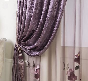 Текстиль: Бархат «Crushed Velvet» пастельных и ягодных оттенков - Тип: ломаный — 5