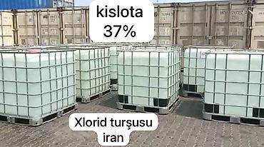 bars derman: Məhsul: Xlorid turşusu (HCl) – 37% konsentrasiyalı Mənşə: İran — 1