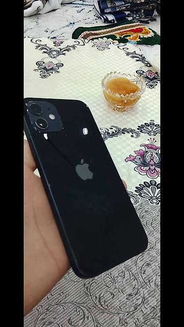 Мобильные телефоны: IPhone 12, Б/у, 128 ГБ, Черный, Чехол, 79 % — 1