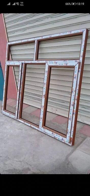 Plastik pəncərələr: Yeni İkiqat şüşə paketi Plastik pəncərə, Еni: 2 sm, Uzunluğu: 5 sm, Pulsuz quraşdırma — 52