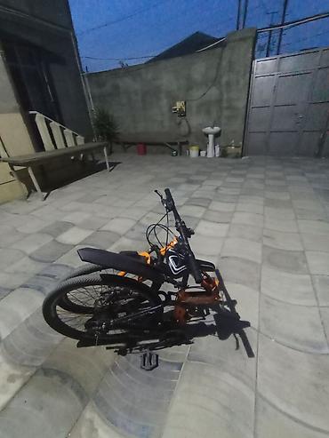 Dağ velosipedləri: SUPER BROS qatlanan dağ velosipedi - Rəng: narıncı/qara - Qatlanan — 14