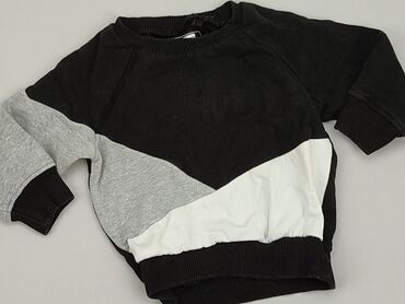 czarny top z koronka: Sweater, Next, 9-12 months, condition - Very good