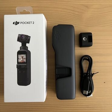 купить видеокамеру в бишкеке: Продаю Электронный стабилизатор DJI Osmo Pocket 2 . Пару раз